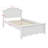 Wood Platform Bed with Headboard