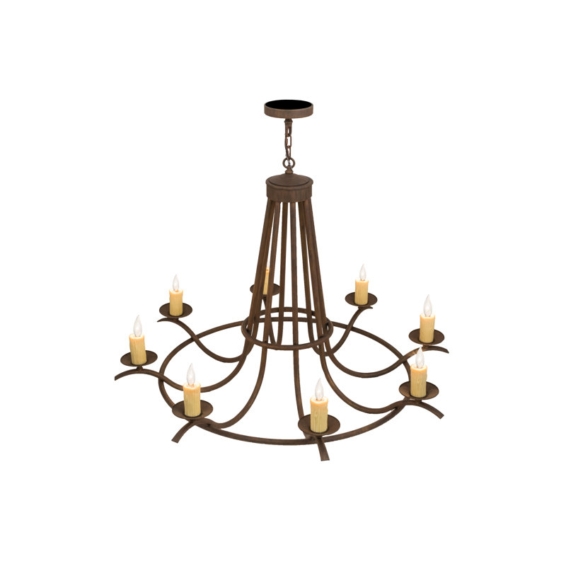 Partlow 8 - Light Chandelier