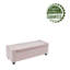 Banc de rangement rembourré en velours Muneeb-1805396116