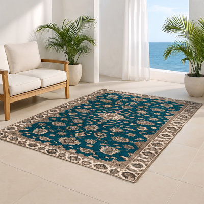 Tapis gris d'intérieur et d'extérieur Tabriz