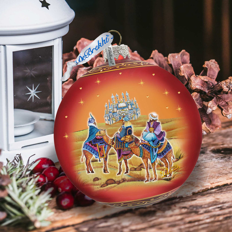 5.5'' Glass Ball Ornament