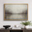 Tableau représentant un paysage de lac gris brumeux, idéal pour le salon, impression giclée sur toile encadrée-91875128-135760401-135760402
