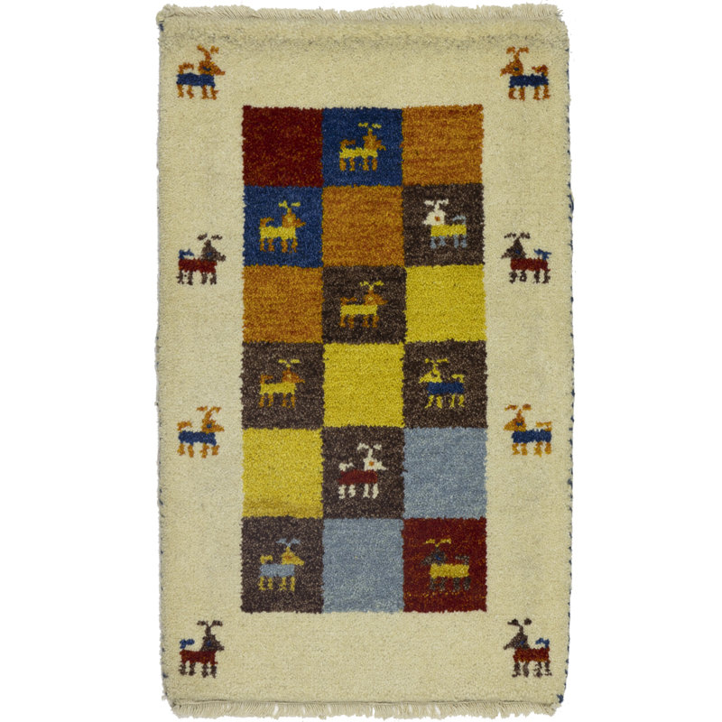Tapis oriental Indo-Gabbeh