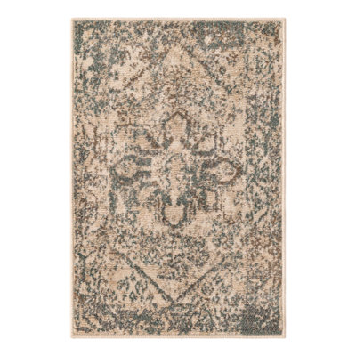 Tapis crème / brun Mosely Orentiel