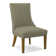 Chaise d'appoint rembourrée Tuxedo