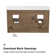 OVE Decors Tahoe 72" Double Bathroom Vanity Set with Mirror