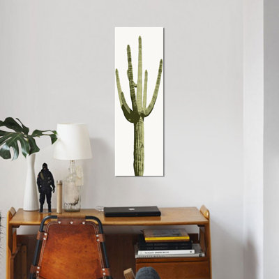 «Saguaro Cactus I», reproduction d'impression sur toile en vert
