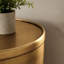 Table d'appoint en métal Viora