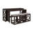Rabeeah 72" Long Rolling Console & 3-Stool Set-1424795859