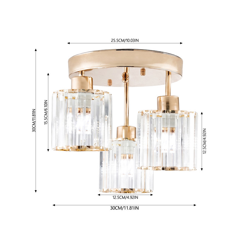 Iron Flush Mount