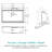 Drop-In Waterfall Kitchen Sink With Pull-Down Faucet, Composite Granite Quartz Single Bowl Workstation Design-123864800-123864797