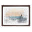Edinburgh Skyline in Scotland in Abstract - Picture Frame Graphic Art Print-55725124-55725126