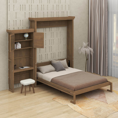 Murphy Bed With Shelves