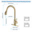 Robinet de cuisine avec douchette extractible