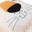 Housse de coussin décoratif Lion Face 18 x 18 po