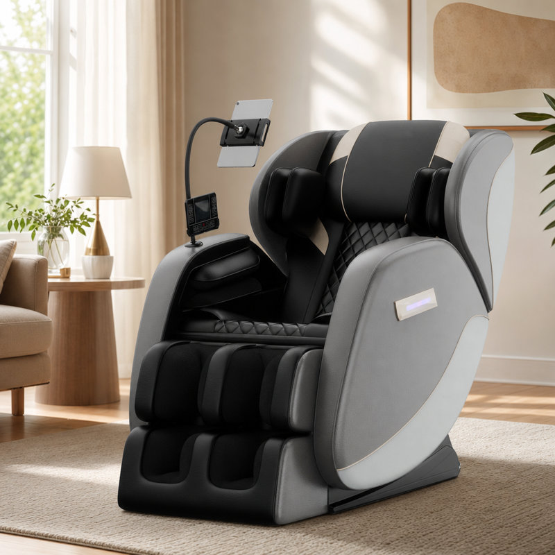 Fauteuil de massage extensible pour les pieds, Gray