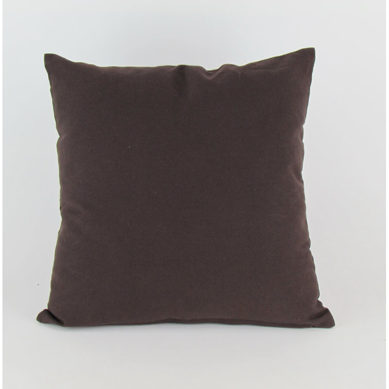 Geometric Linen Throw Pillow, Green
