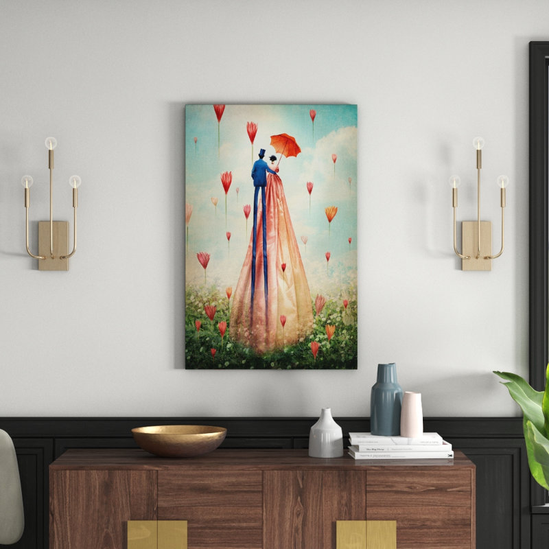 Graphic Art Print on Wrapped Canvas, 101.6 cm H x 66.04 cm W x 1.91 cm D