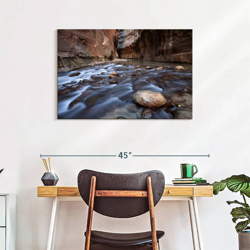 Alvord Zion Park, rivière Vierges, H 24 po x l 36 po
