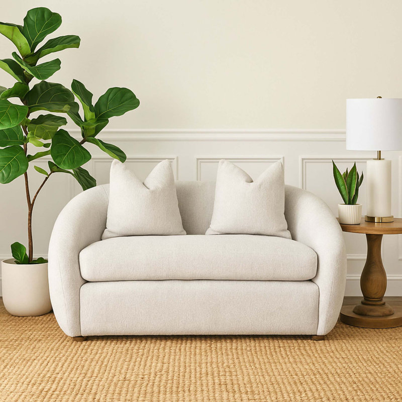 Causeuse - tissu de plage avec 2 coussins Mendocino