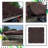 Multipurpose Heavy Duty Tarps Waterproof, UV Resistant Outdoor Protective Tarpaulin with Reinforcement(6 x 8 ft)-85751282-85751284