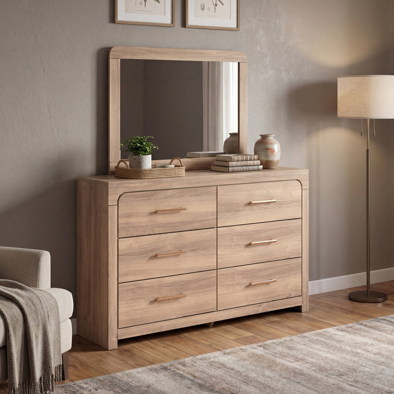 Dresser And Mirror