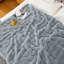 Jeté en peluche gris, housse en microfibre polaire confortable pour canapé, canapé, style de lit, couverture douce et confortable, décoration moderne, cadeaux de camping