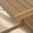 C Shaped Solid Wood End Table-479994523