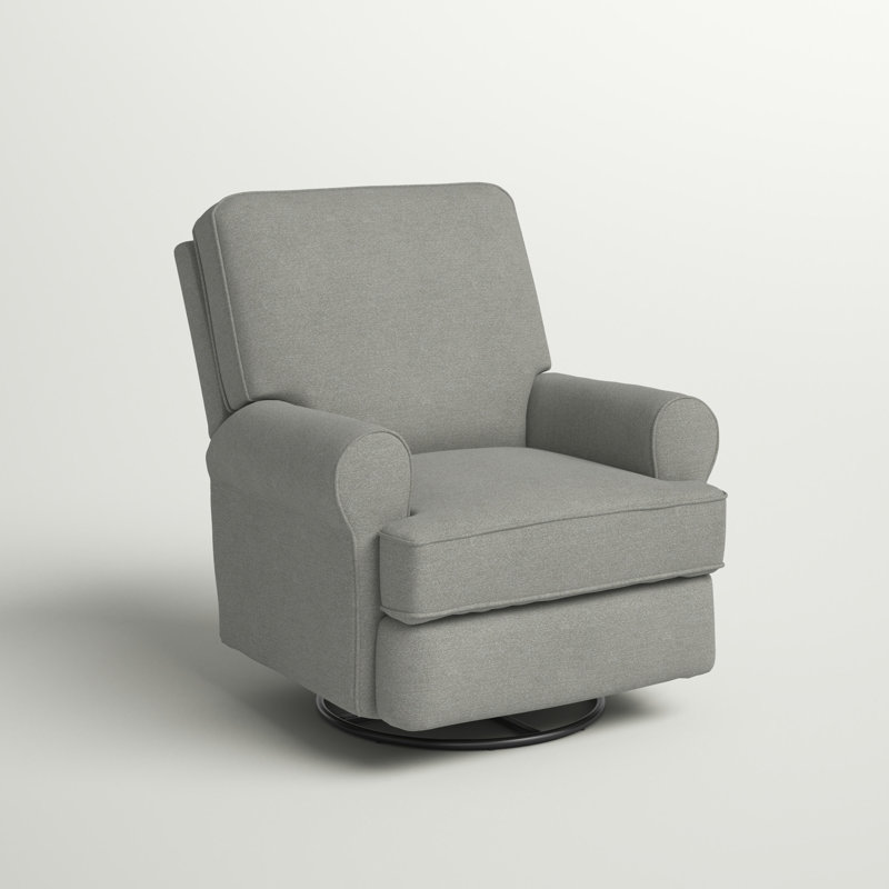 Fauteuil oscillant pivotant Brunswick, Gris