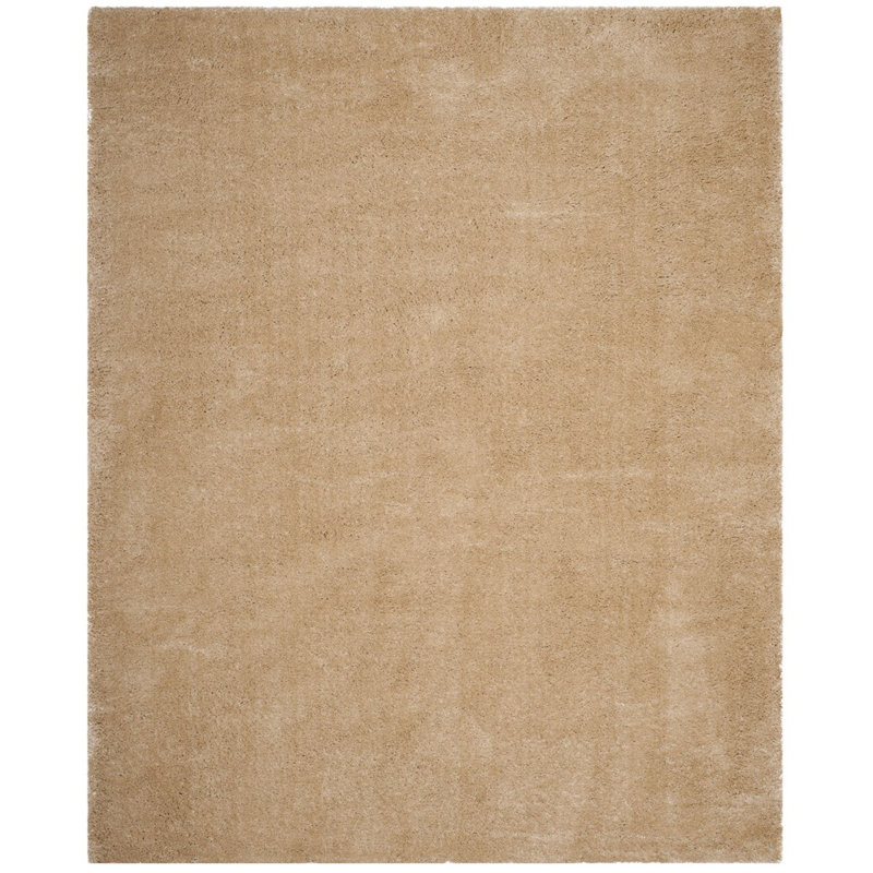 Schmitt Shag Performance Solid Color Rug, Rectangle 4' x 6'