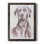 «Sitting Dog I», peinture sur toile encadrée-261148096-261148159