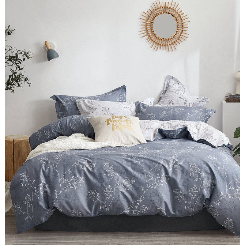 Ensemble de housse de couette 100% coton Tracy