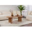 Table basse moderne, pin atlantique, 120 x 40 x 60 cm, 100% panneau de particules enduit de mélamine, épaisseur: 0 cm, et design fonctionnel pour le salon, le mobilier durable-109178458