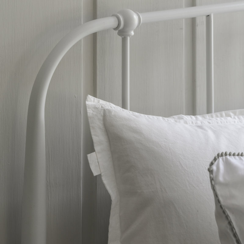 Amardev Bed, Kingsize (5'), White