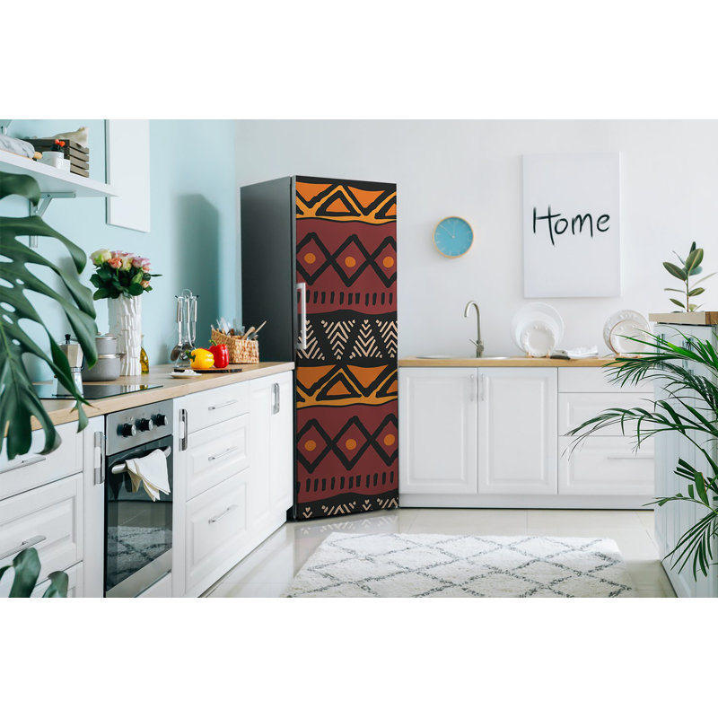 Abstract Door Decal