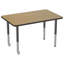 Table rectangulaire d'activité rectangulaire avec pieds réglables-124582260-99105965-99105923
