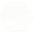 Iona Mist Hexagon 8 in. x 9 in. Polished Marble Floor and Wall Tile