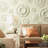 Endurathane Springtime Ceiling Medallion, 42 1/2"OD x 4 5/8"P (Fits Canopies up to 9 3/8"), Hand-Painted Castle Stone Crackle Finish-28578826