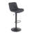 Mahirah Swivel Upholstered Leather and Faux Leather Adjustable Height Counter Stool-1322851215