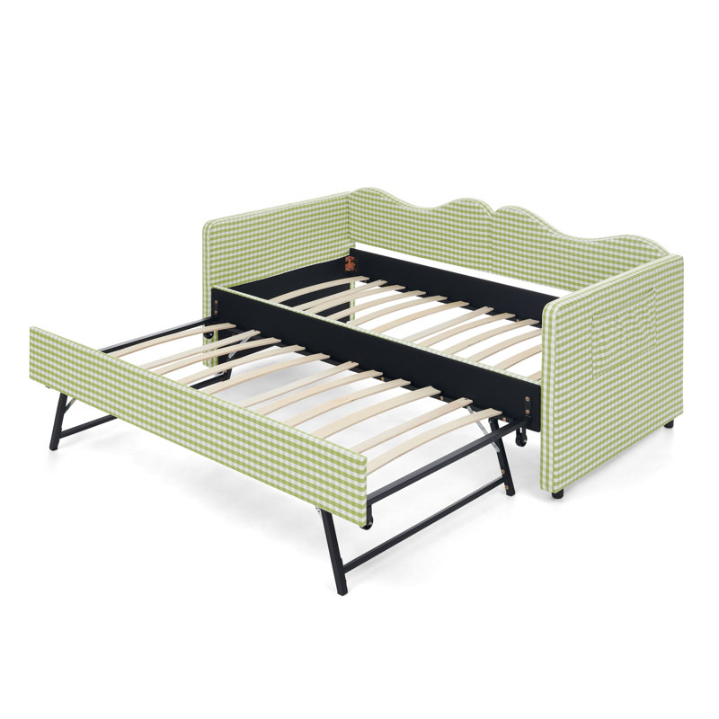 Lits avec rangement, lit de jour à rallonge en bois et bois aggloméré pour une maison compacte