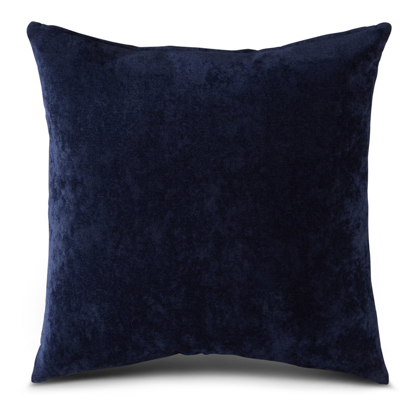  Coussin décoratif en velours de polyester, Royal, Housse seulement