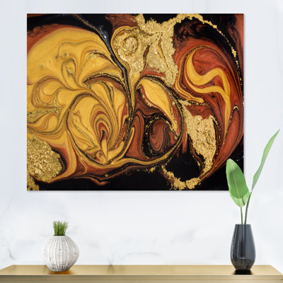 «Orange Orange», impression sur toile