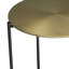 Ensemble de tables de bout en fer