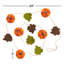 Pumpkin Patch Garland in Hand-Felted Wool