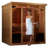 Golden Designs Saunas Monaco 6-Person Near Zero EMF FAR Infrared Sauna in Canadian Hemlock				