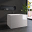 Tidal 39'' Freestanding Tub Acrylic Soaking Bathtub With Seat