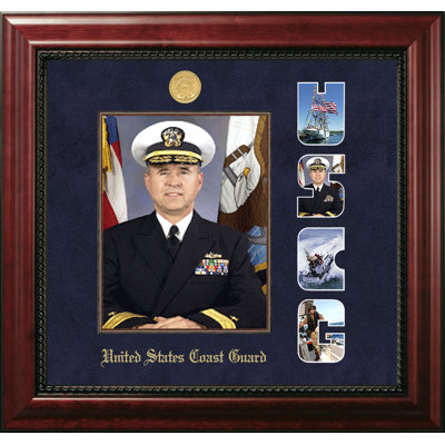 Coast Guard Portrait Executive Picture Frame