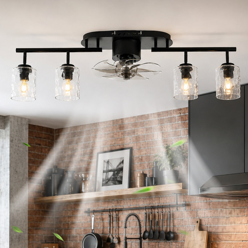 29.97 cm Ceiling Fan with Light Kit