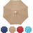 9 pi. L 9 pi. D Auvent en polyester-100009132