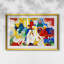 Oriental, 1909-Wassily Kandinsky-Custom Framed Canvas-1771369381-1771369396-1771369398